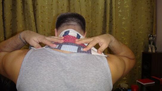 therapeutesch Kompresse fir zervikal Osteochondrose