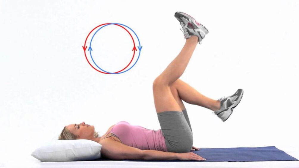 Cycling Übung fir Hip Péng